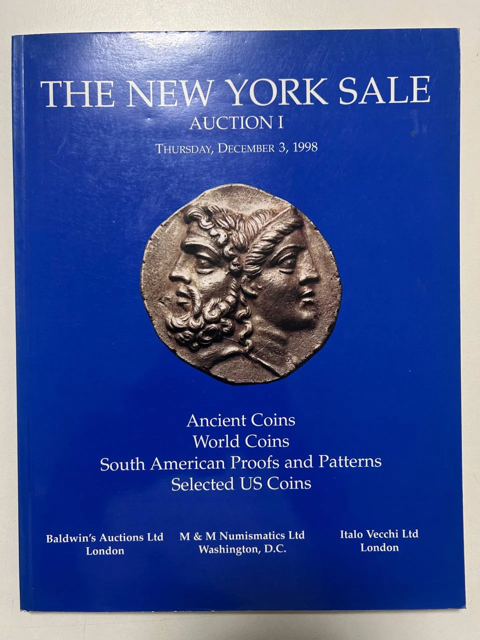 Каталог монет №1 The New York Sale 1998 Ancient coins USA - изображение 1