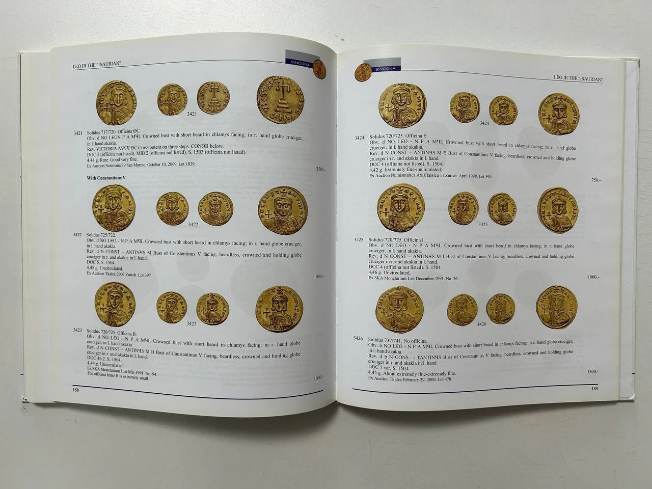 Каталог монет Important Collection of Byzantine Coins Auction 3 Sincona AG 25 October 2011 Zurich - миниатюра 6
