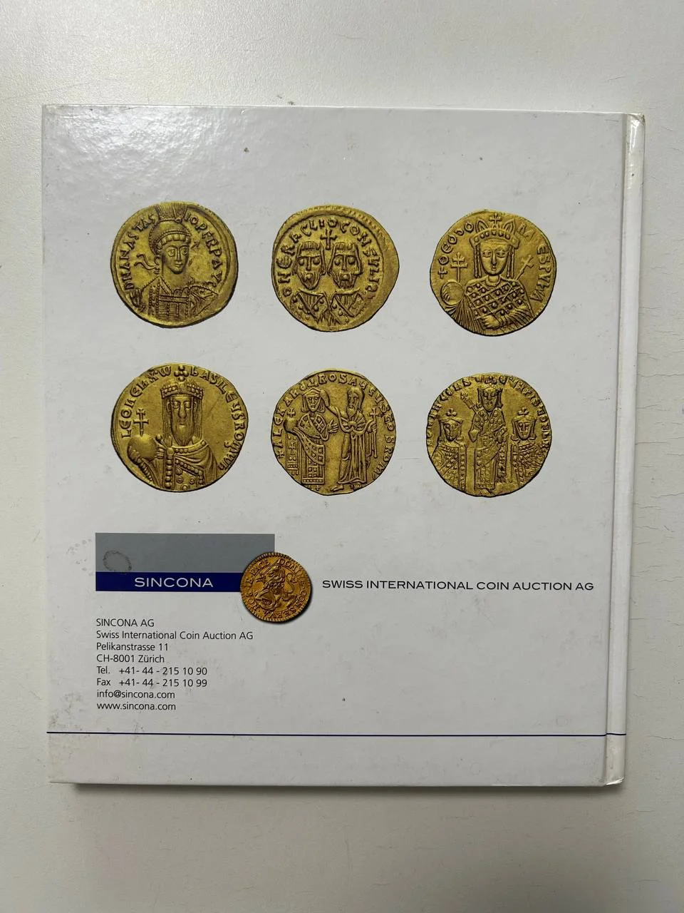 Каталог монет Important Collection of Byzantine Coins Auction 3 Sincona AG 25 October 2011 Zurich - миниатюра 7