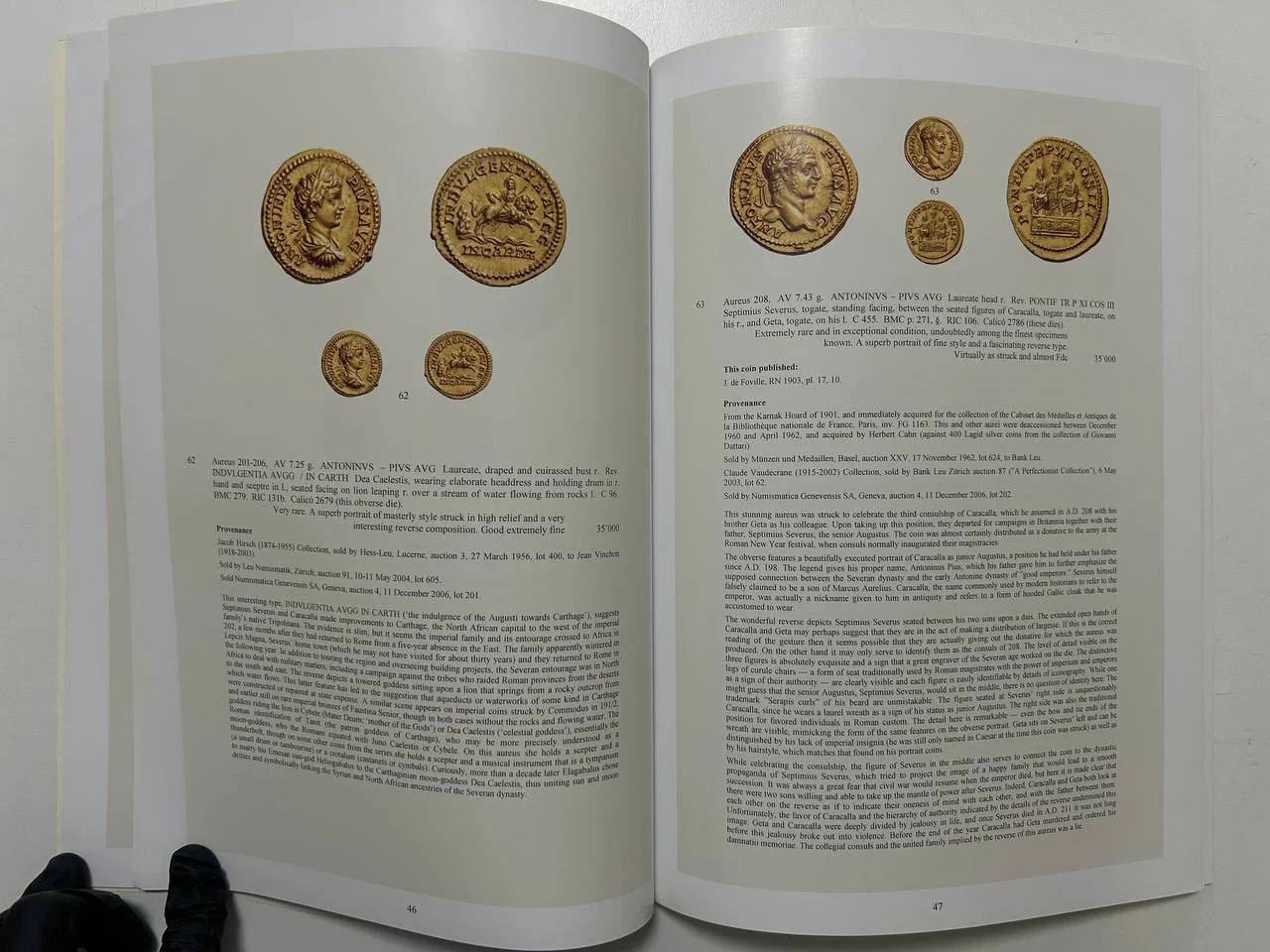 Каталог монет №105 Numismatica Ars Classica roman aurei 2018 - миниатюра 4