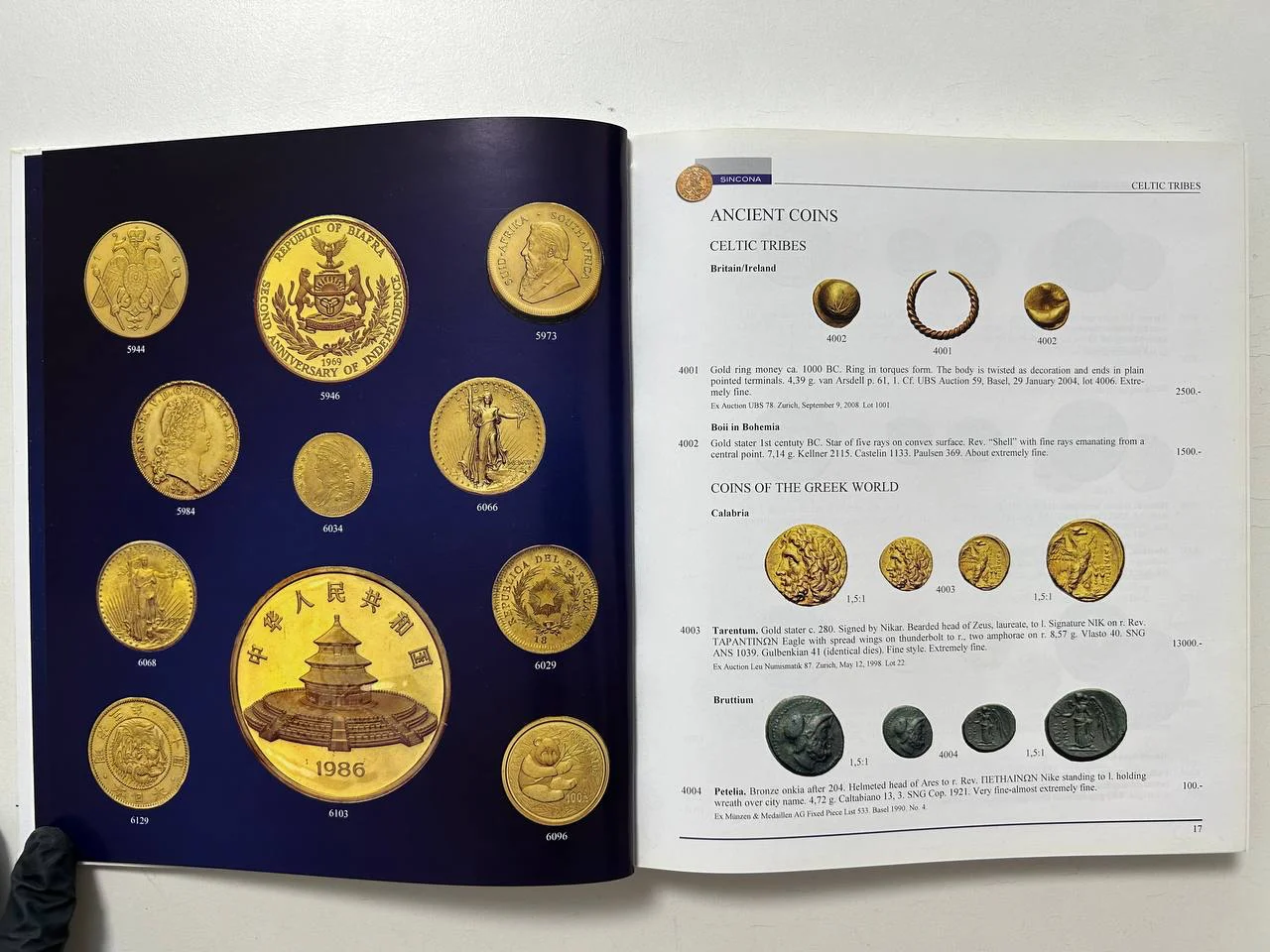 Каталог монет Numismatic Coins, Medals & Banknotes Auction 4 Sincona AG 25/31 October 2011 Zurich - миниатюра 3