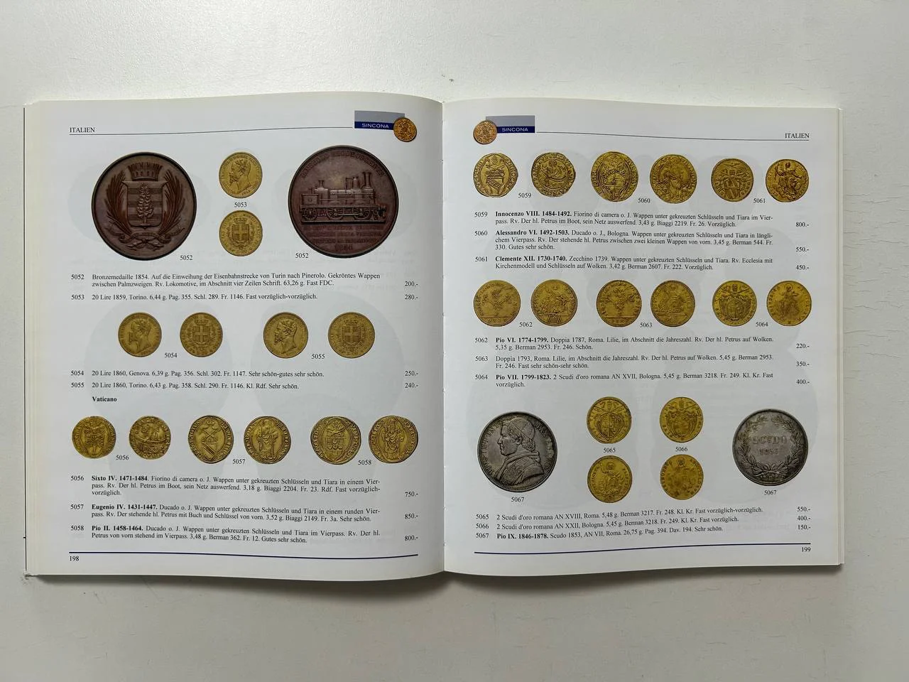 Каталог монет Numismatic Coins, Medals & Banknotes Auction 4 Sincona AG 25/31 October 2011 Zurich - миниатюра 7