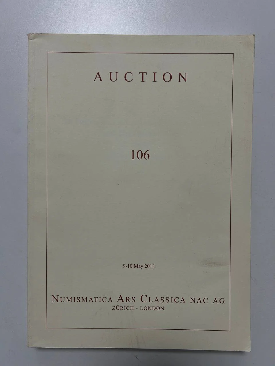 Каталог монет №106 Numismatica Ars Classica 2018 - изображение 1