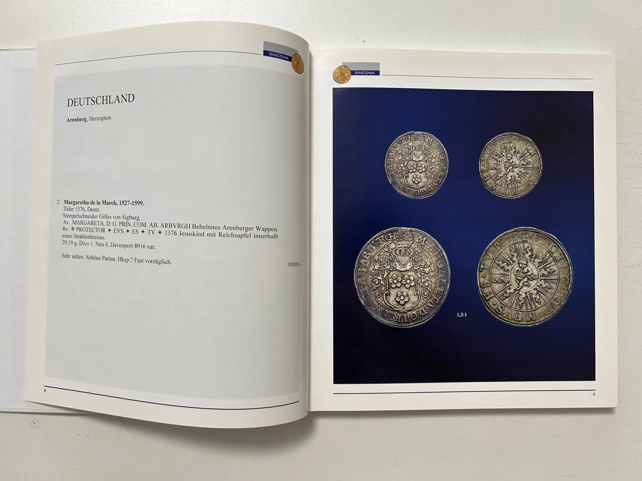 Каталог монет Numismatic Rarities Auction 5 Sincona AG 23 May 2012 Zurich - миниатюра 3