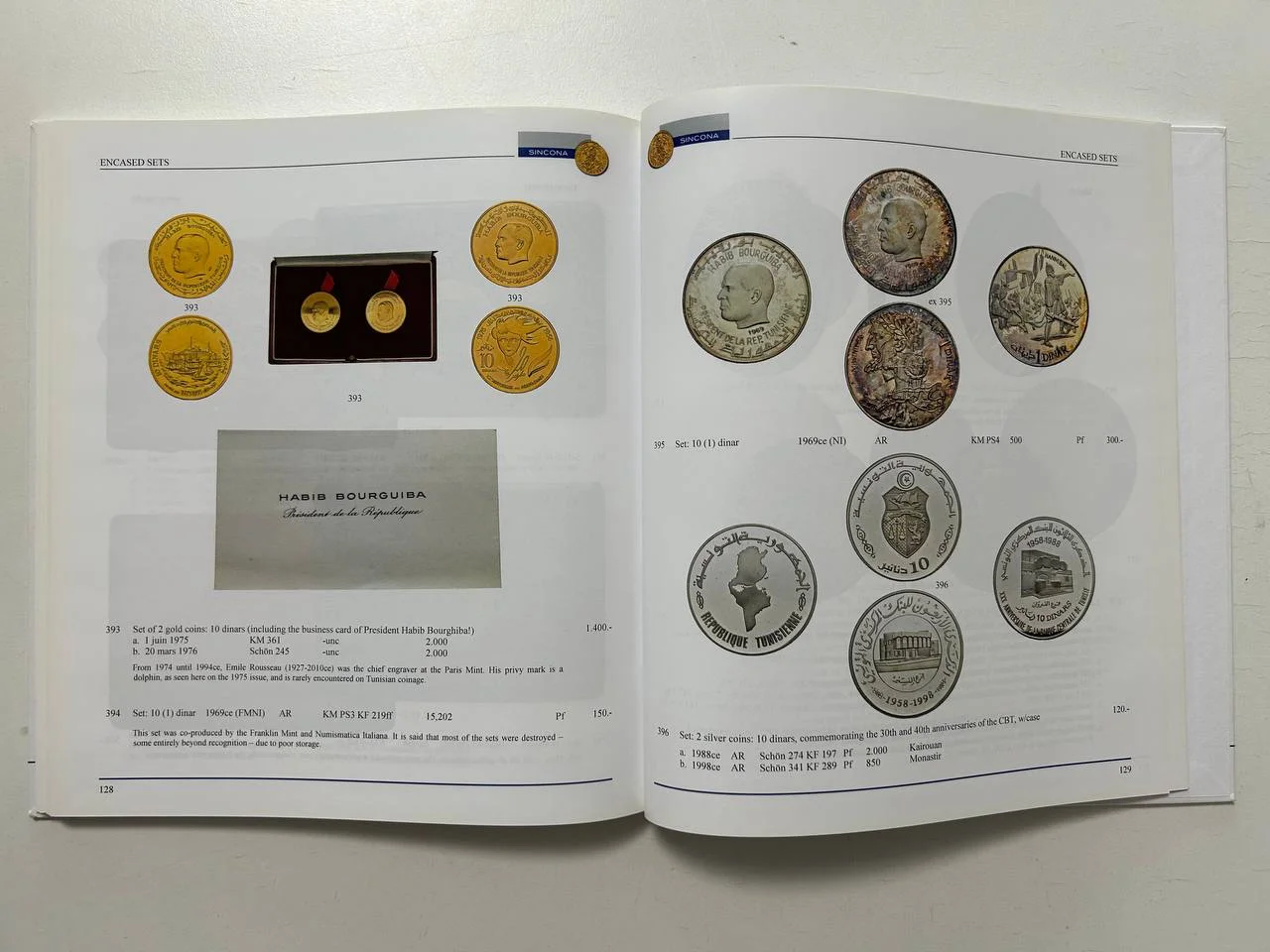 Каталог монет Tunisian Coins Medals Miller Collection Auction 31 Sincona AG 24 October 2016 Zurich - миниатюра 8