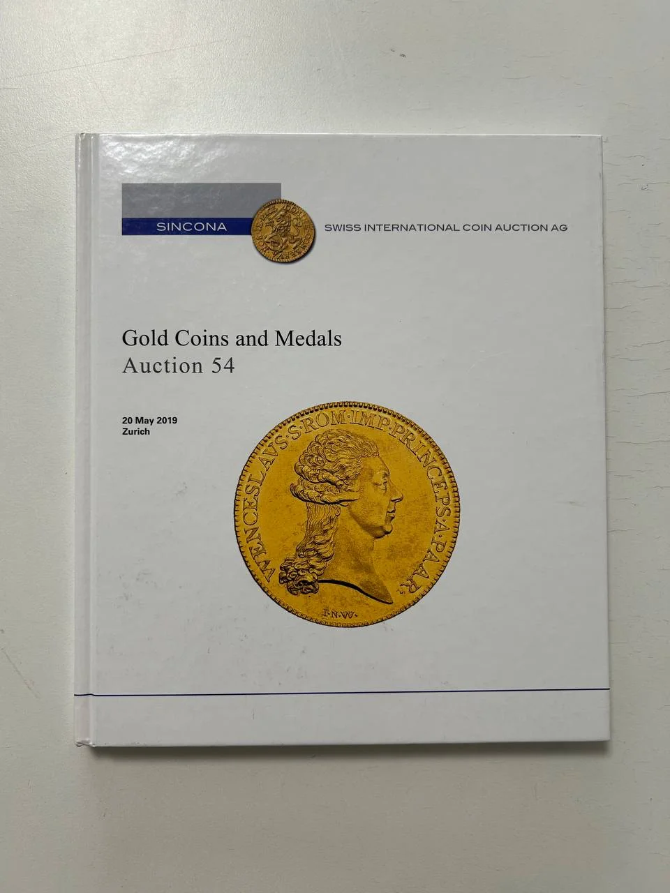 Каталог монет Gold Coins and Medals Auction 54 Sincona AG 20 May 2019 Zurich - изображение 1