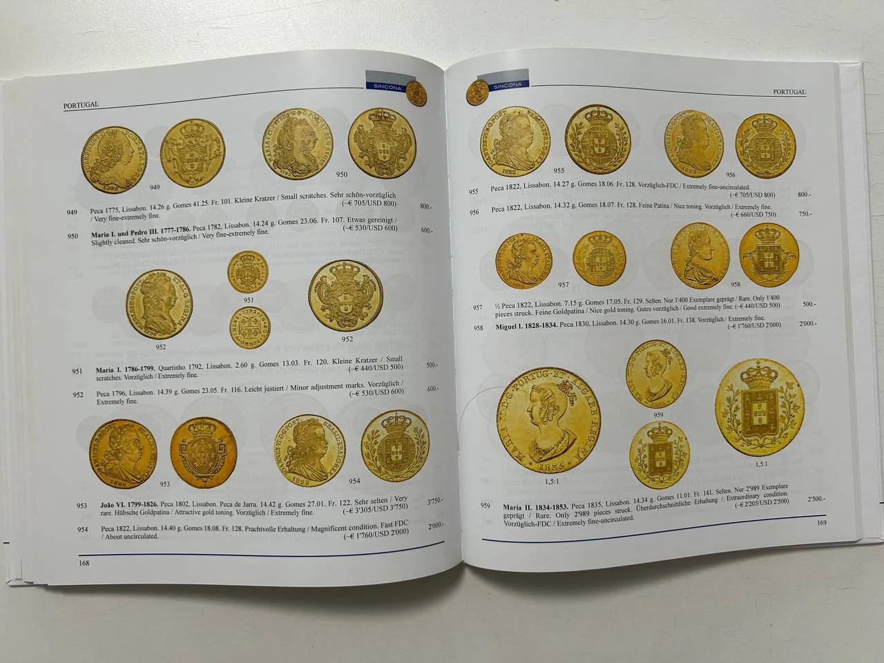 Каталог монет Gold Coins and Medals Auction 54 Sincona AG 20 May 2019 Zurich - миниатюра 6