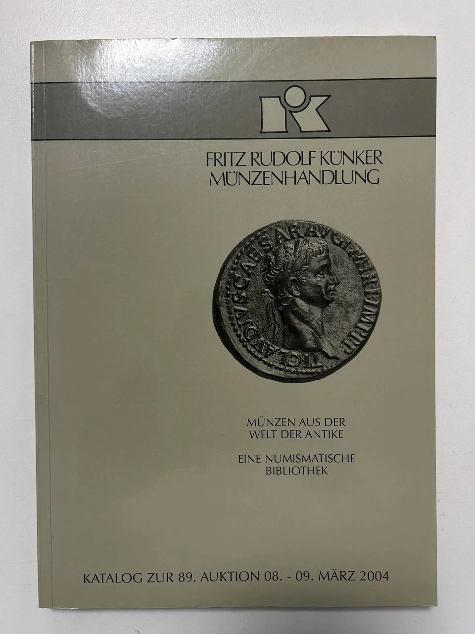 Каталог монет №89 аукцион Fritz Rudolf Kunker Аукцион 2004 - изображение 1