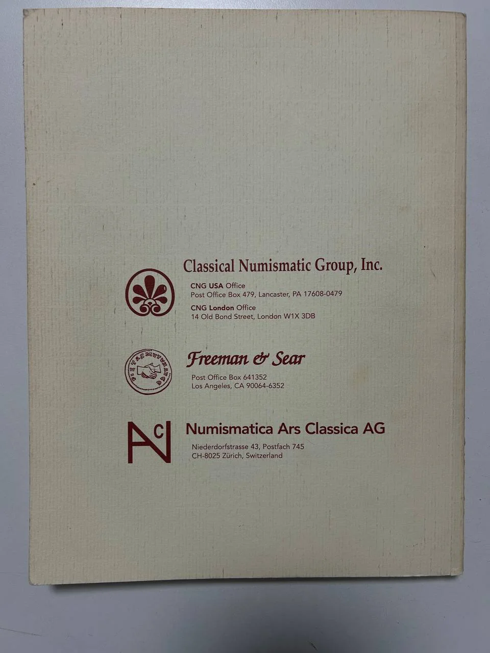 Каталог монет №3 Triton 1999 USA Classical Numismatic Group - миниатюра 7