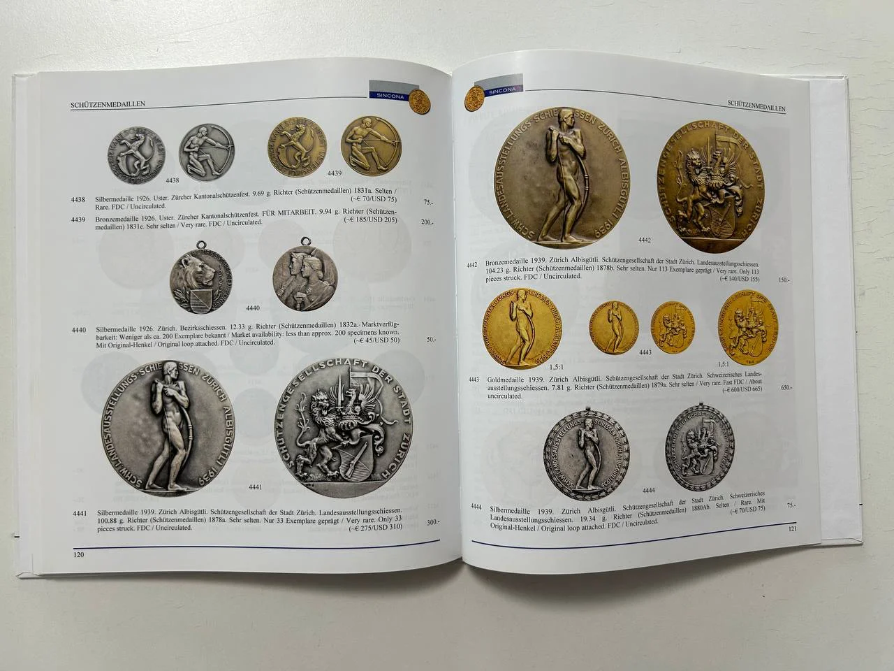 Каталог монет The Werner Pfister Collection Swiss Coins Medals 60 Sincona AG 23 October 2019 Zurich - миниатюра 8