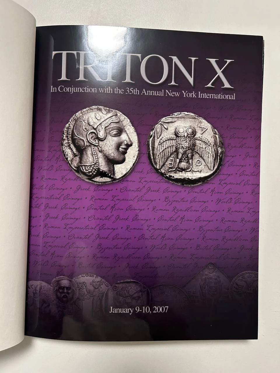 Каталог монет №10 Triton 2007 USA Classical Numismatic Group - миниатюра 2