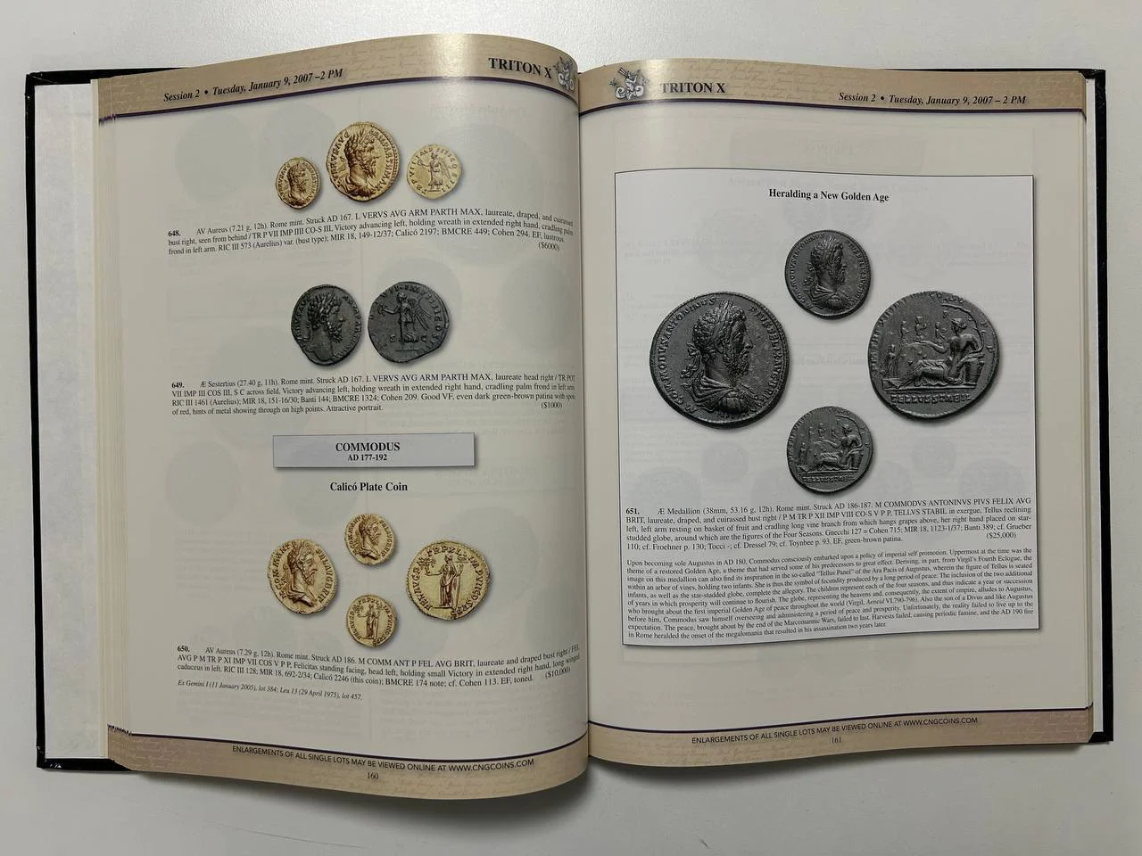 Каталог монет №10 Triton 2007 USA Classical Numismatic Group - миниатюра 6