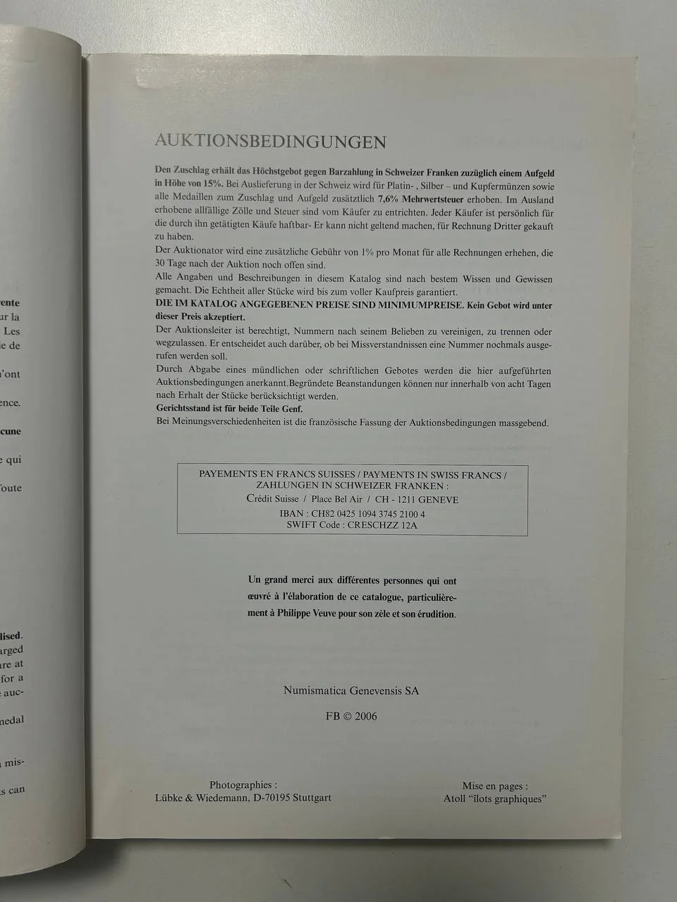 Каталог монет аукциона «Numismatica Genevensis SA», Женева 2006 г. - миниатюра 3