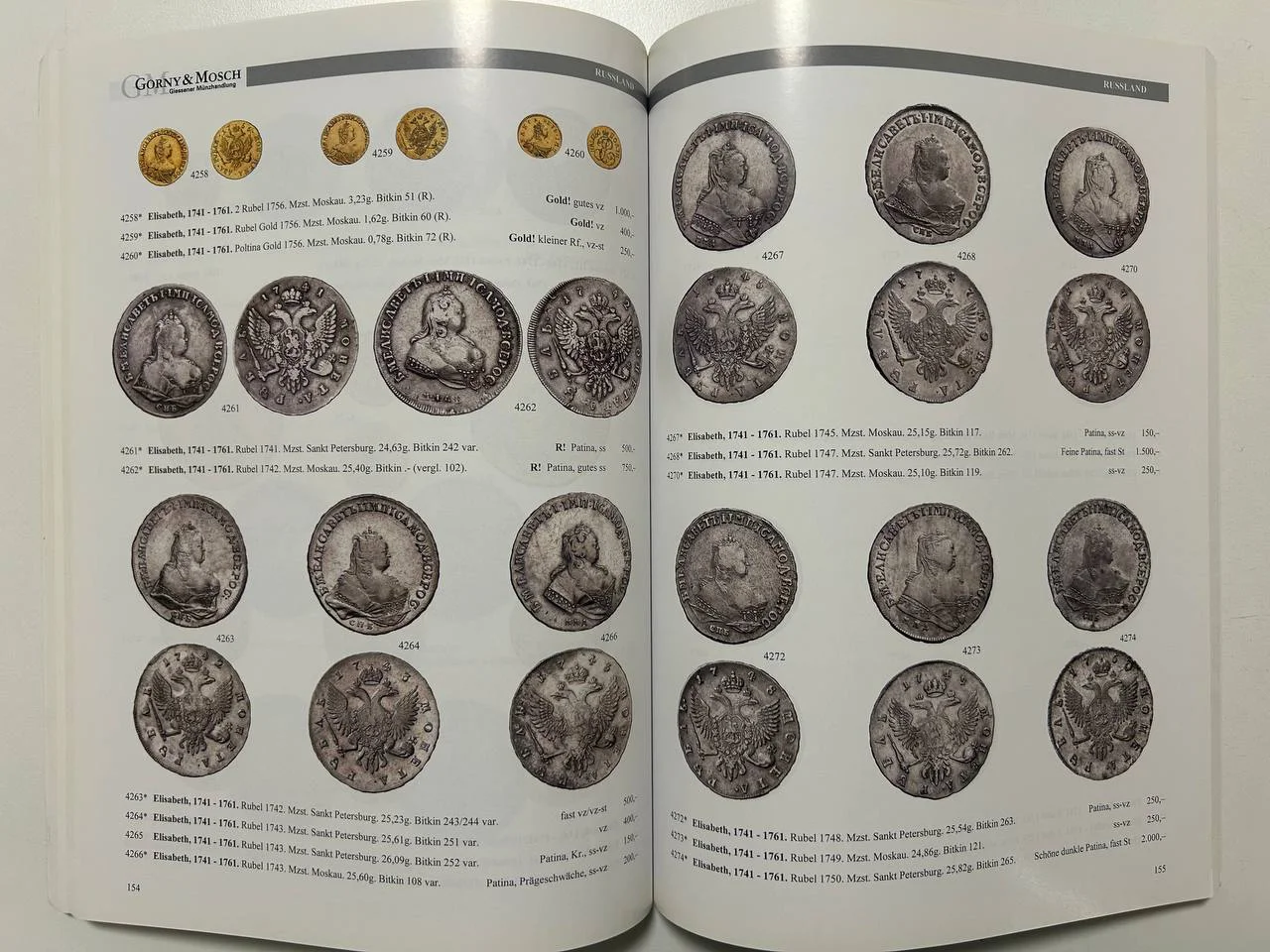Каталог монет №157 Gorny & Mosch 2007 Munchen Russland coins - миниатюра 4
