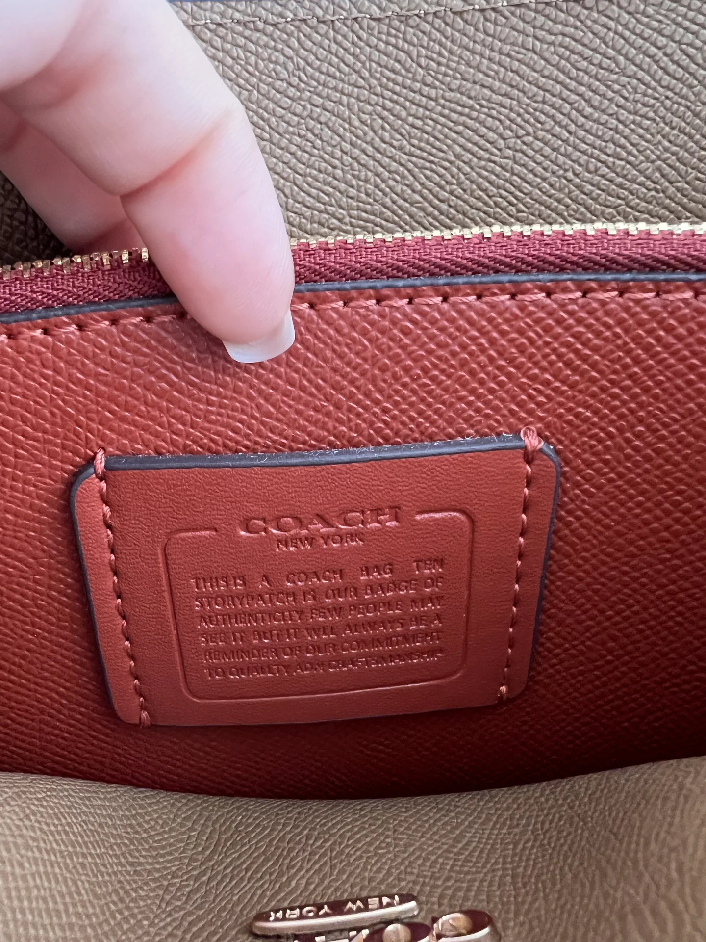 Сумка новая Coach - миниатюра 7