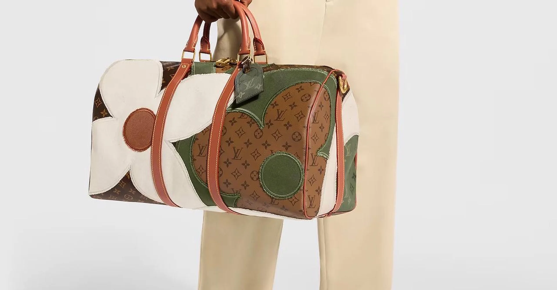 LOUIS VUITTON Speedy Monogram Flower Patchwork - миниатюра 2