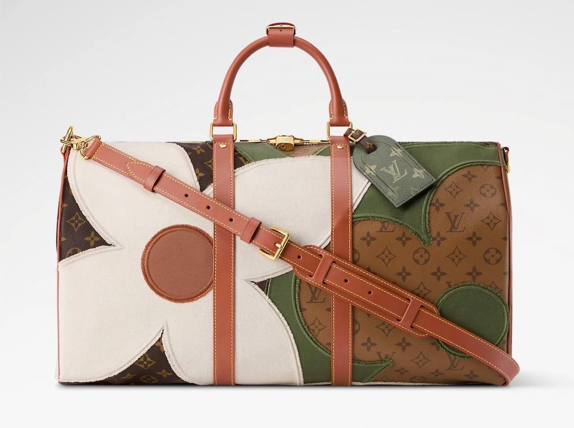 LOUIS VUITTON Speedy Monogram Flower Patchwork - миниатюра 3