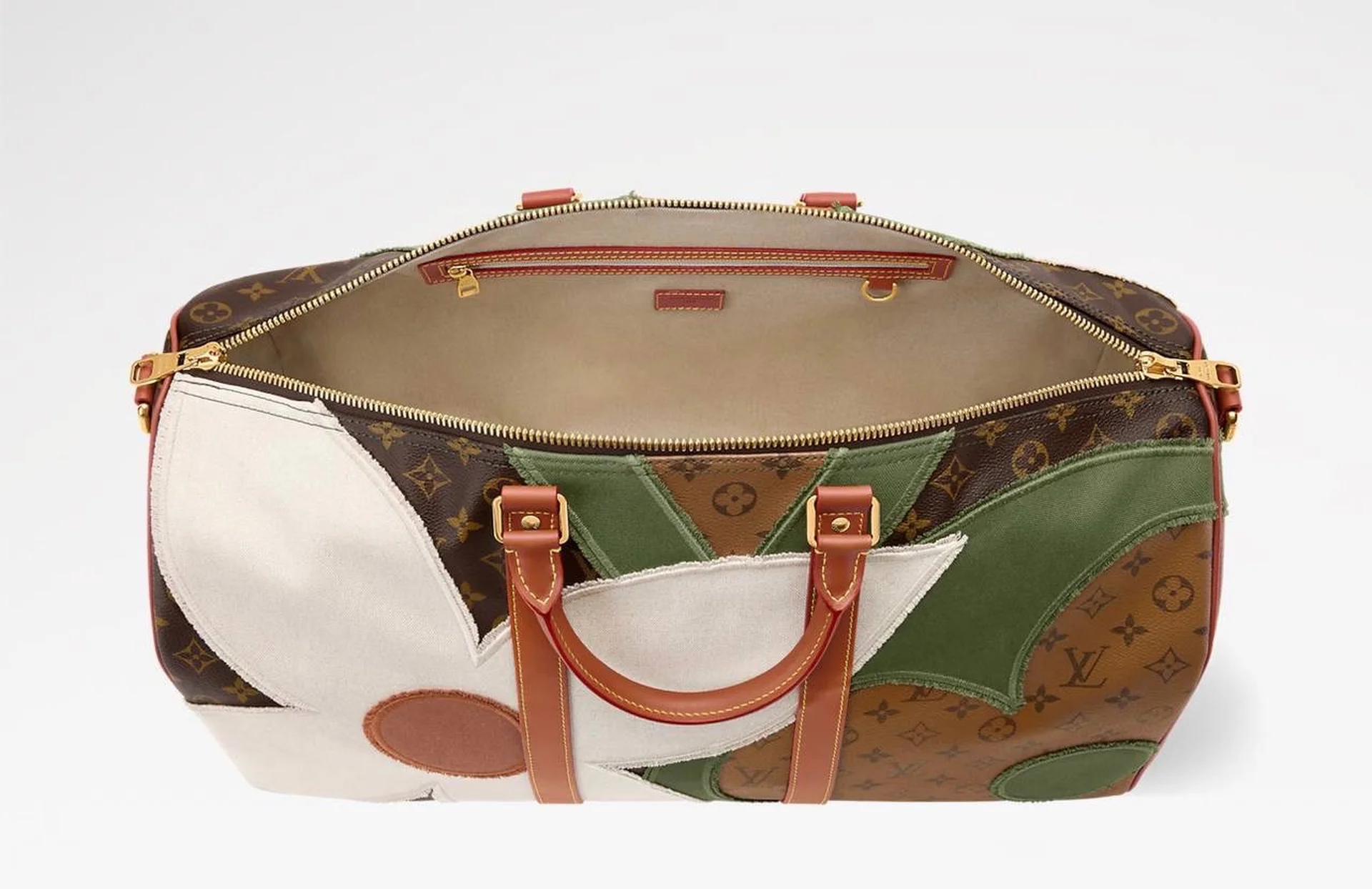 LOUIS VUITTON Speedy Monogram Flower Patchwork - миниатюра 4
