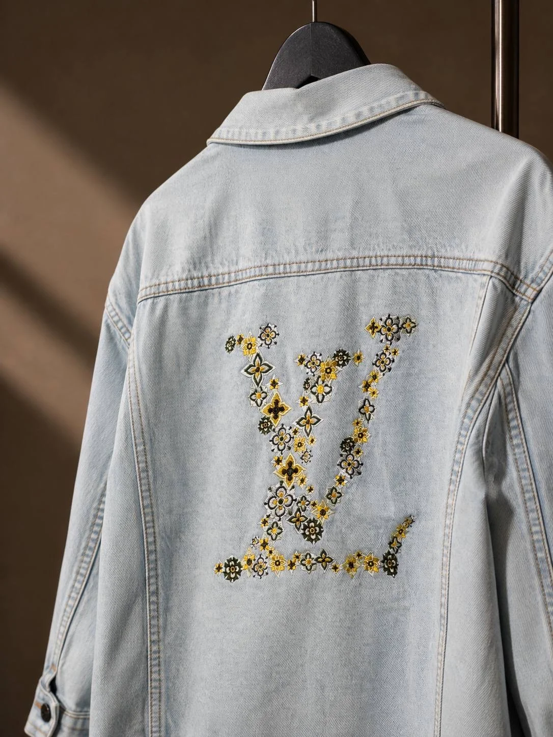 Джинсовая куртка мужская SS26 LOUIS VUITTON, Blue - миниатюра 3
