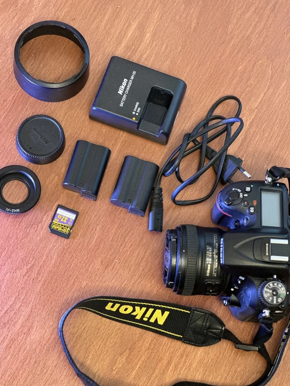 Зеркальный фотоаппарат Nikon D7200 с объективом Nikkor 50mm f1.8 - миниатюра 5