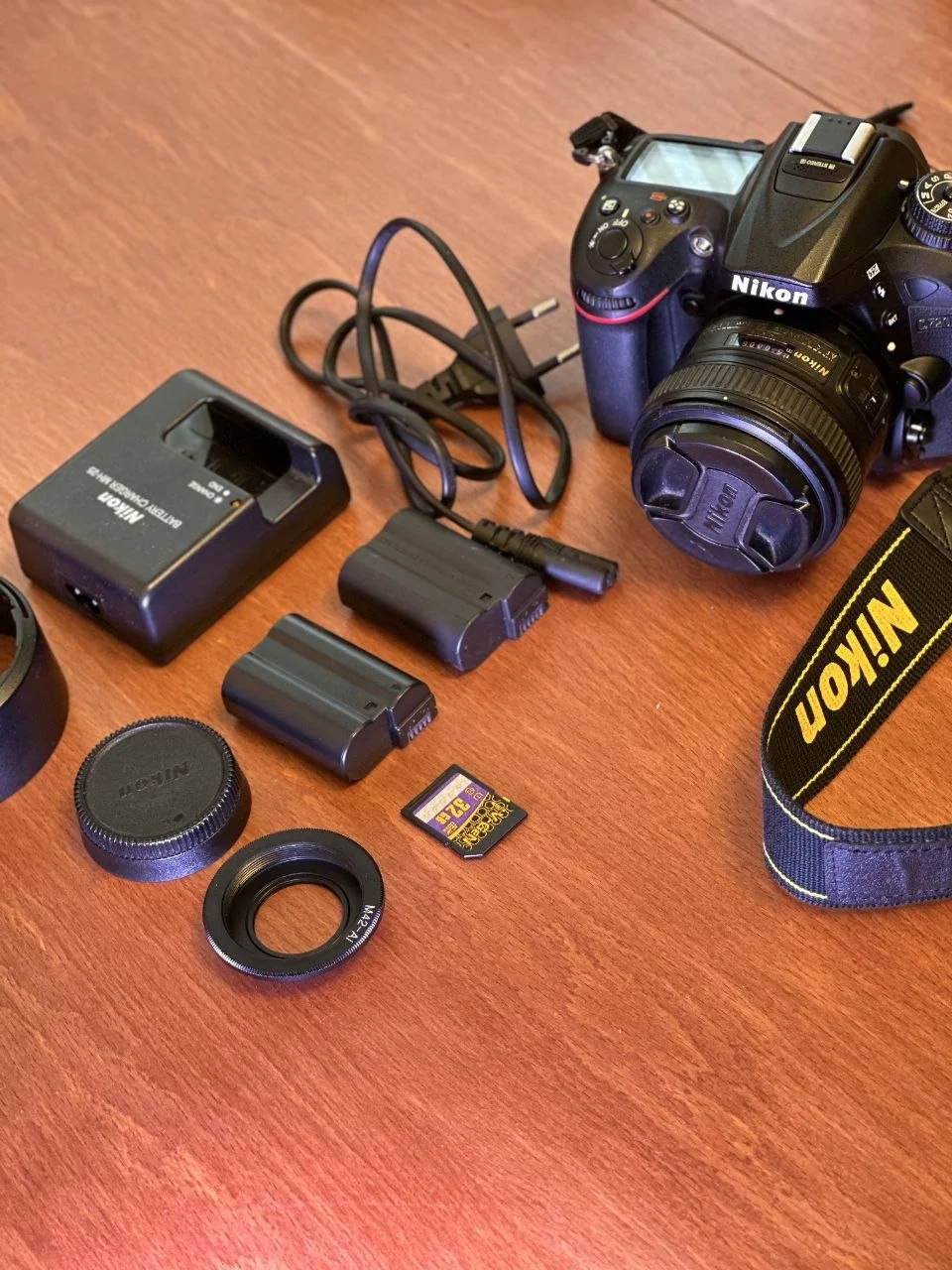 Зеркальный фотоаппарат Nikon D7200 с объективом Nikkor 50mm f1.8 - миниатюра 6