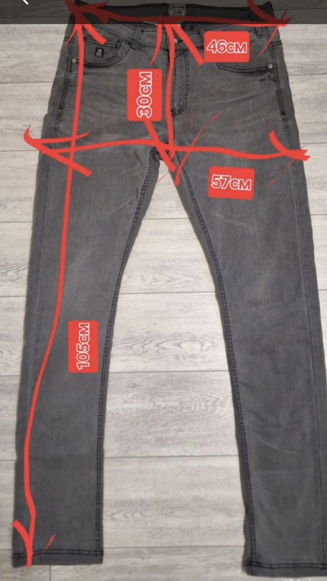 Джинсы cropp W34 L34 - миниатюра 4