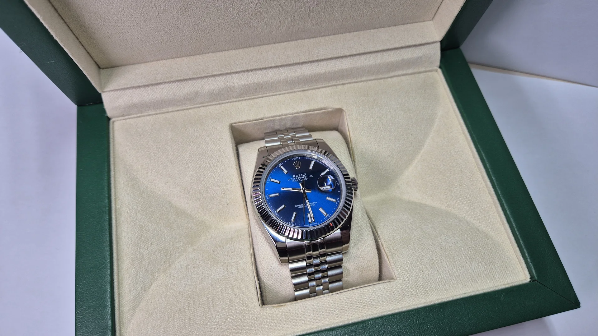 Rolex datejust 41mm blue - миниатюра 2