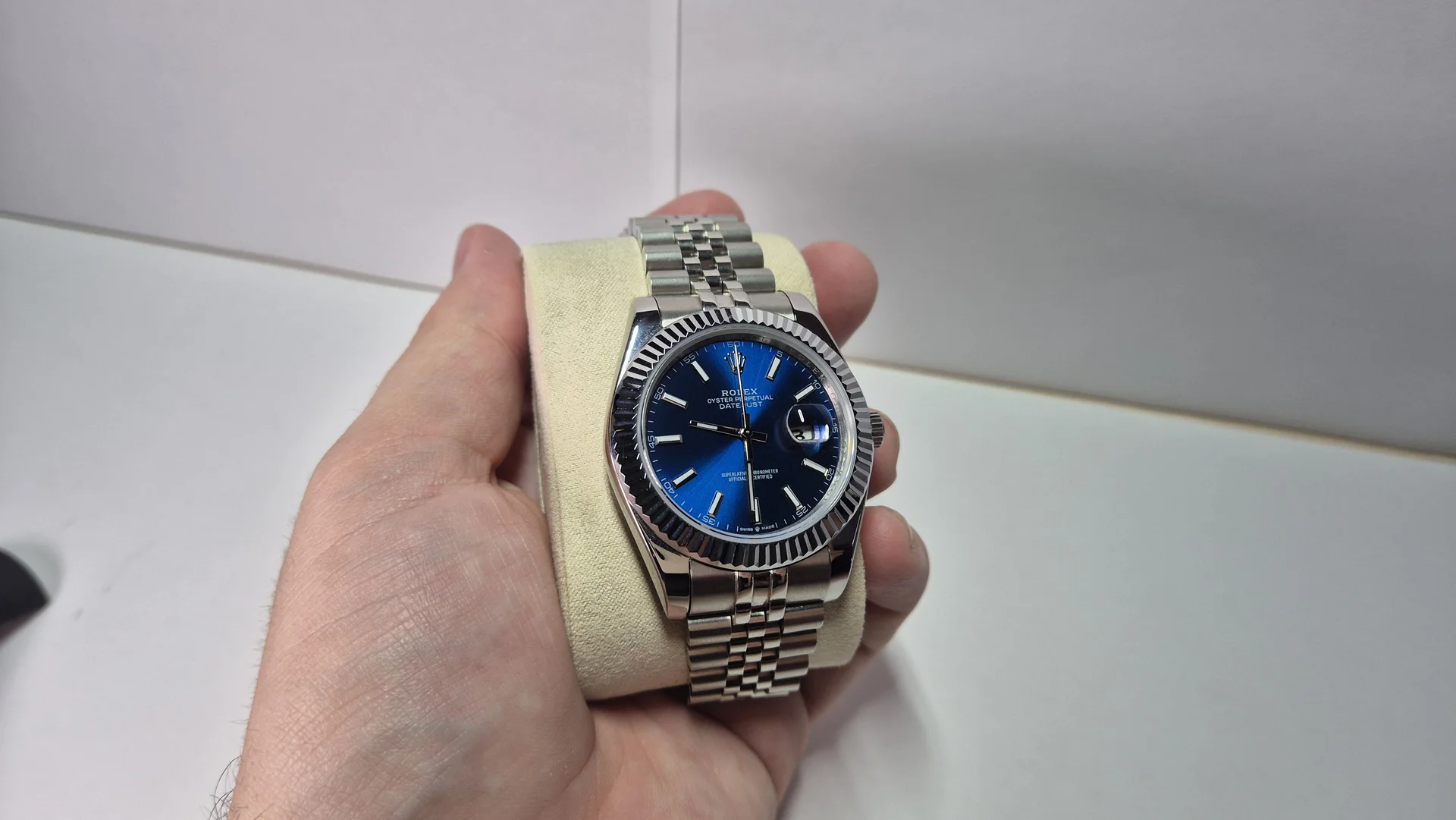 Rolex datejust 41mm blue - миниатюра 4