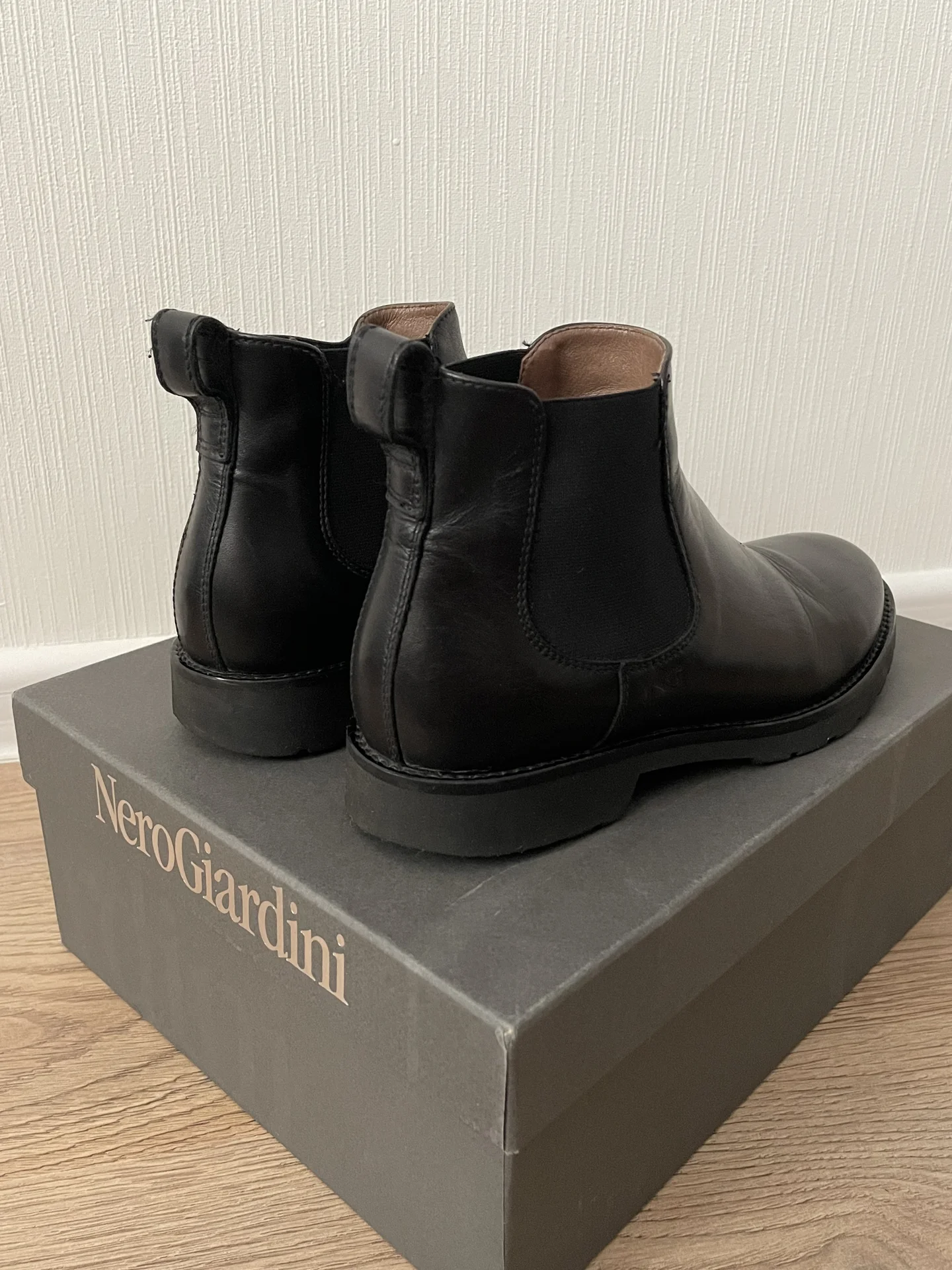 Кожаные челси Nero Giardini, 36 размер, черные - миниатюра 4