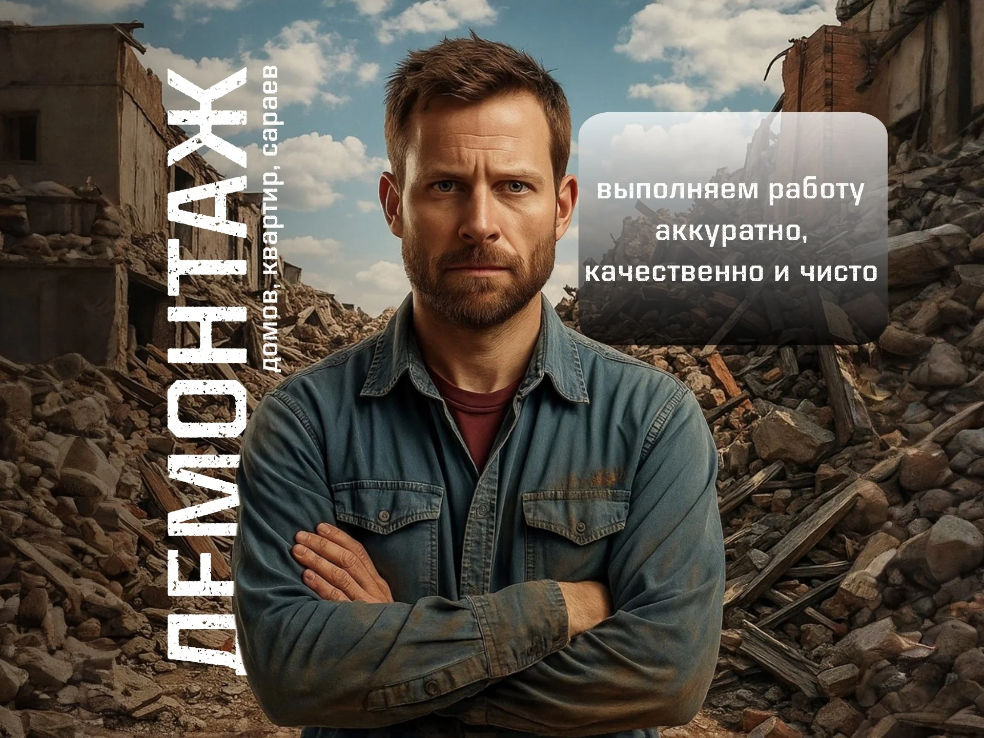 Демонтаж домов, дач, построек - изображение 1