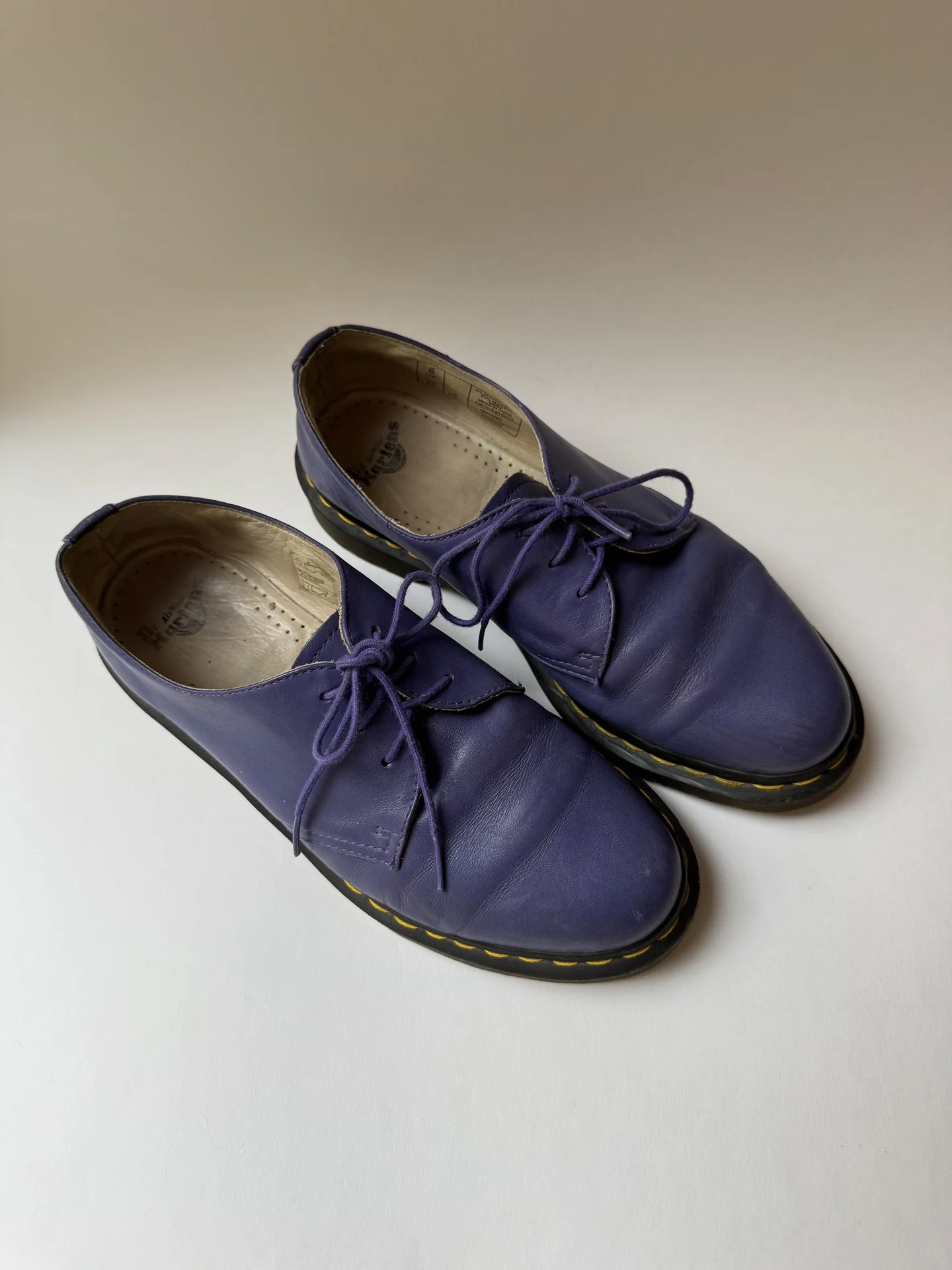 Dr.Martens полуботинки женские фиолетовые 39 - изображение 1