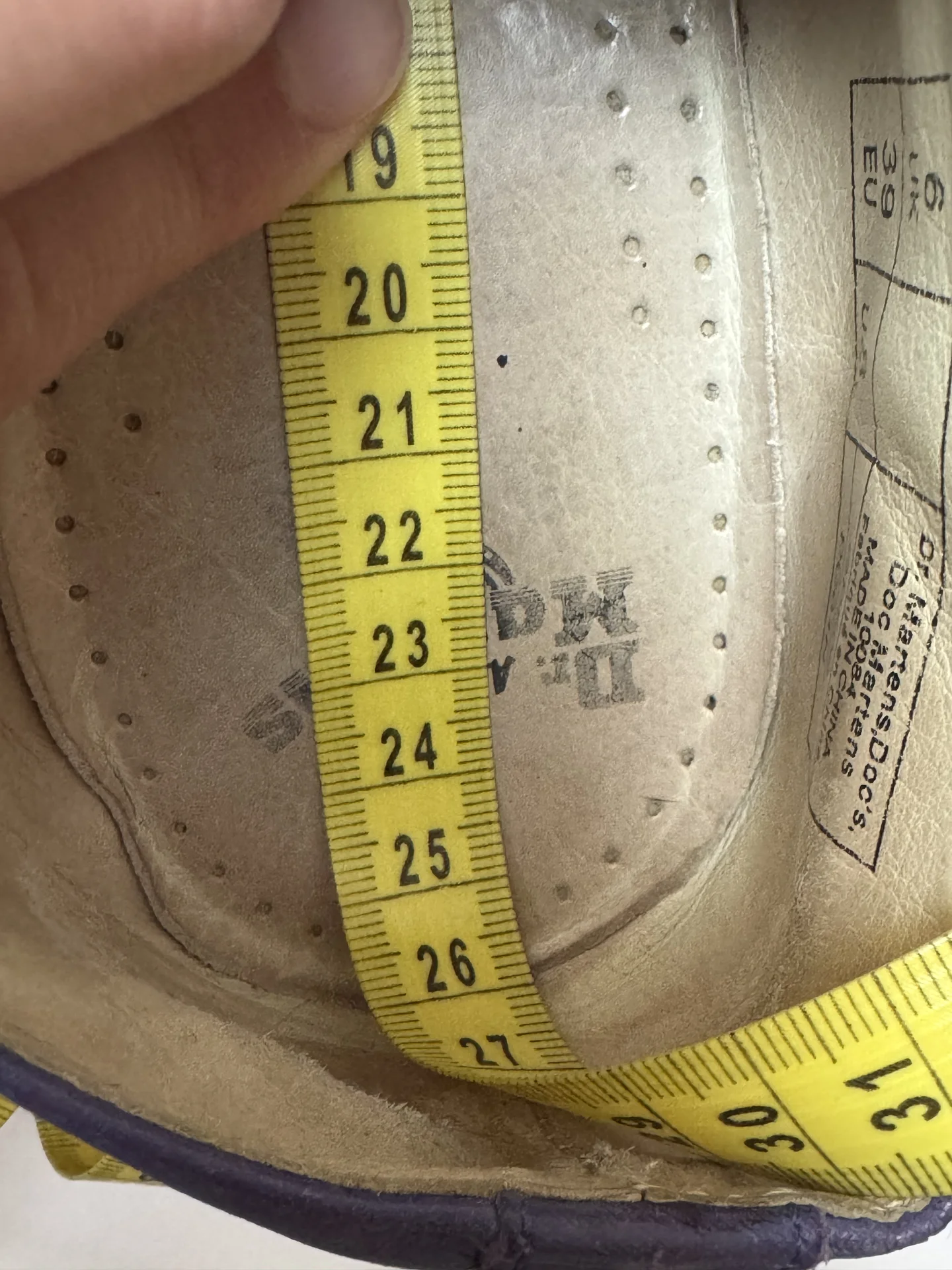 Dr.Martens полуботинки женские фиолетовые 39 - миниатюра 6