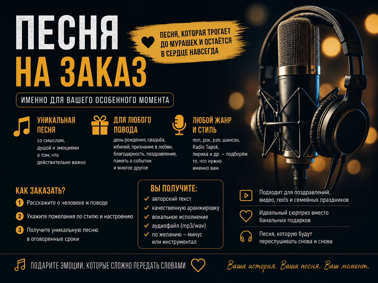 Песня на заказ - изображение 1