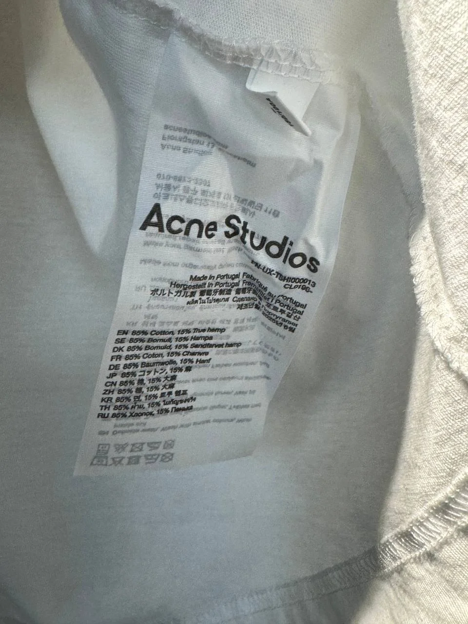 Футболка ACNE STUDIOS - миниатюра 4