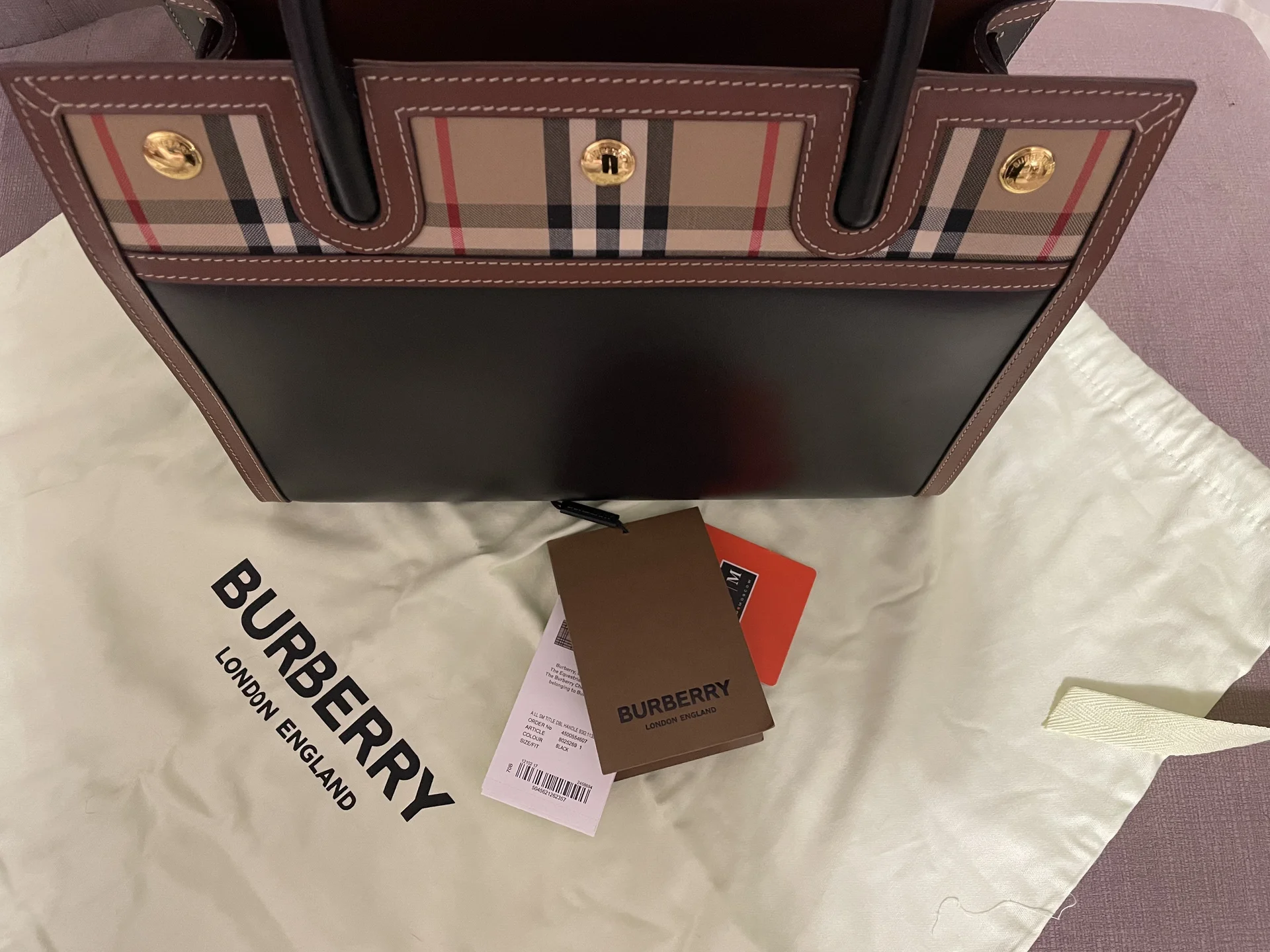 Сумка женская BURBERRY - миниатюра 7