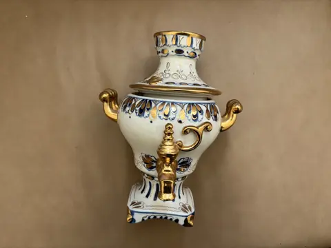 Советская гжель «Самовар»
