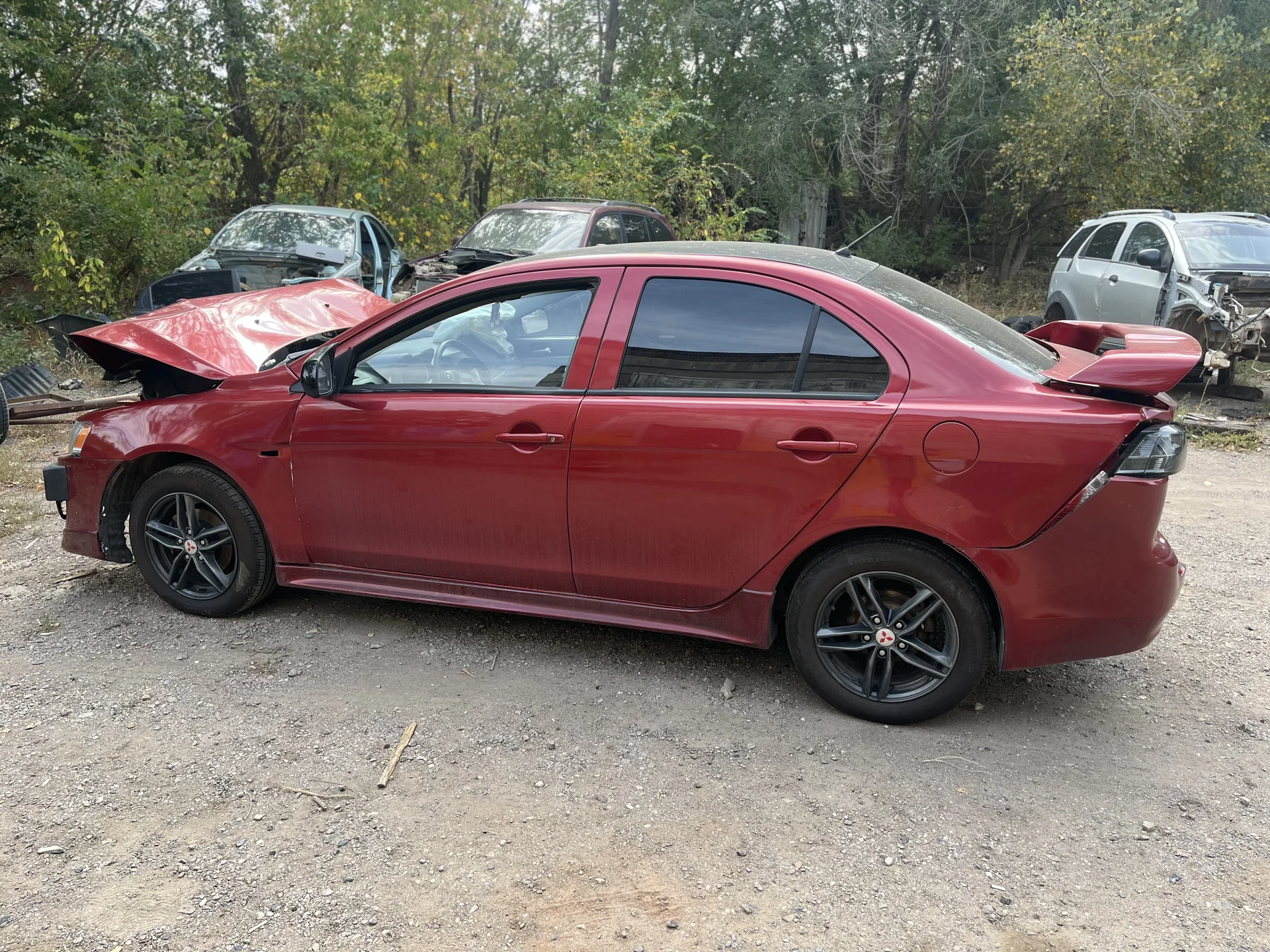 в разборе Mitsubishi Lancer 10 - миниатюра 2