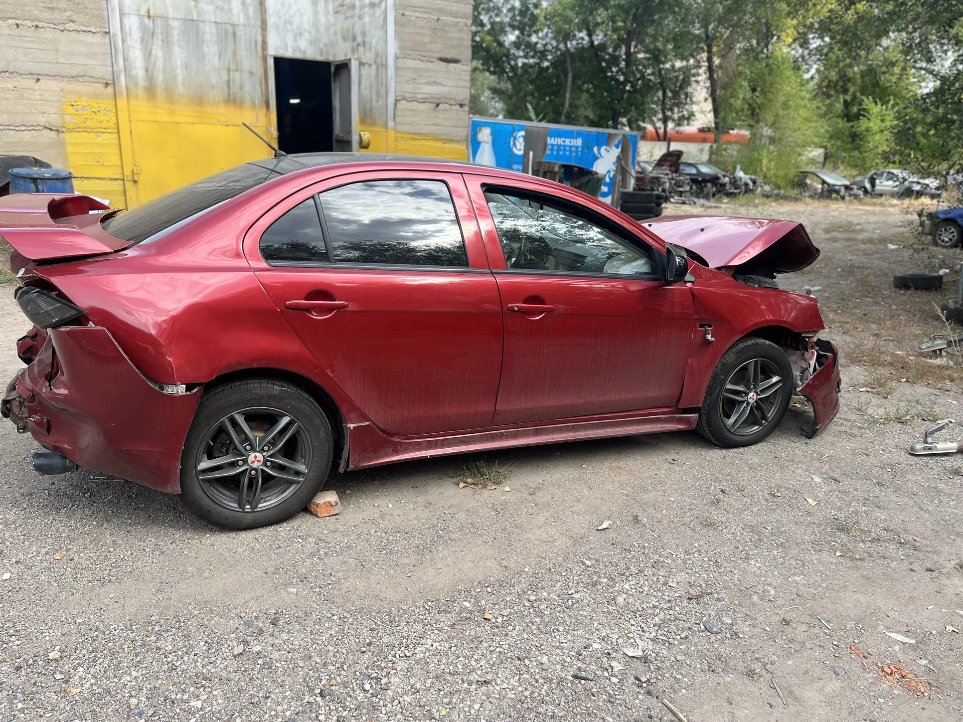 в разборе Mitsubishi Lancer 10 - миниатюра 4