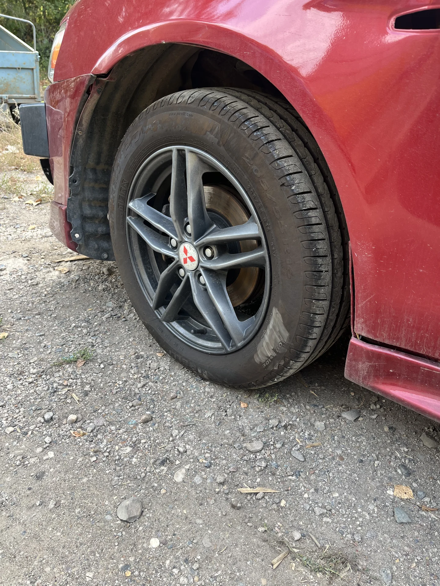 в разборе Mitsubishi Lancer 10 - миниатюра 8