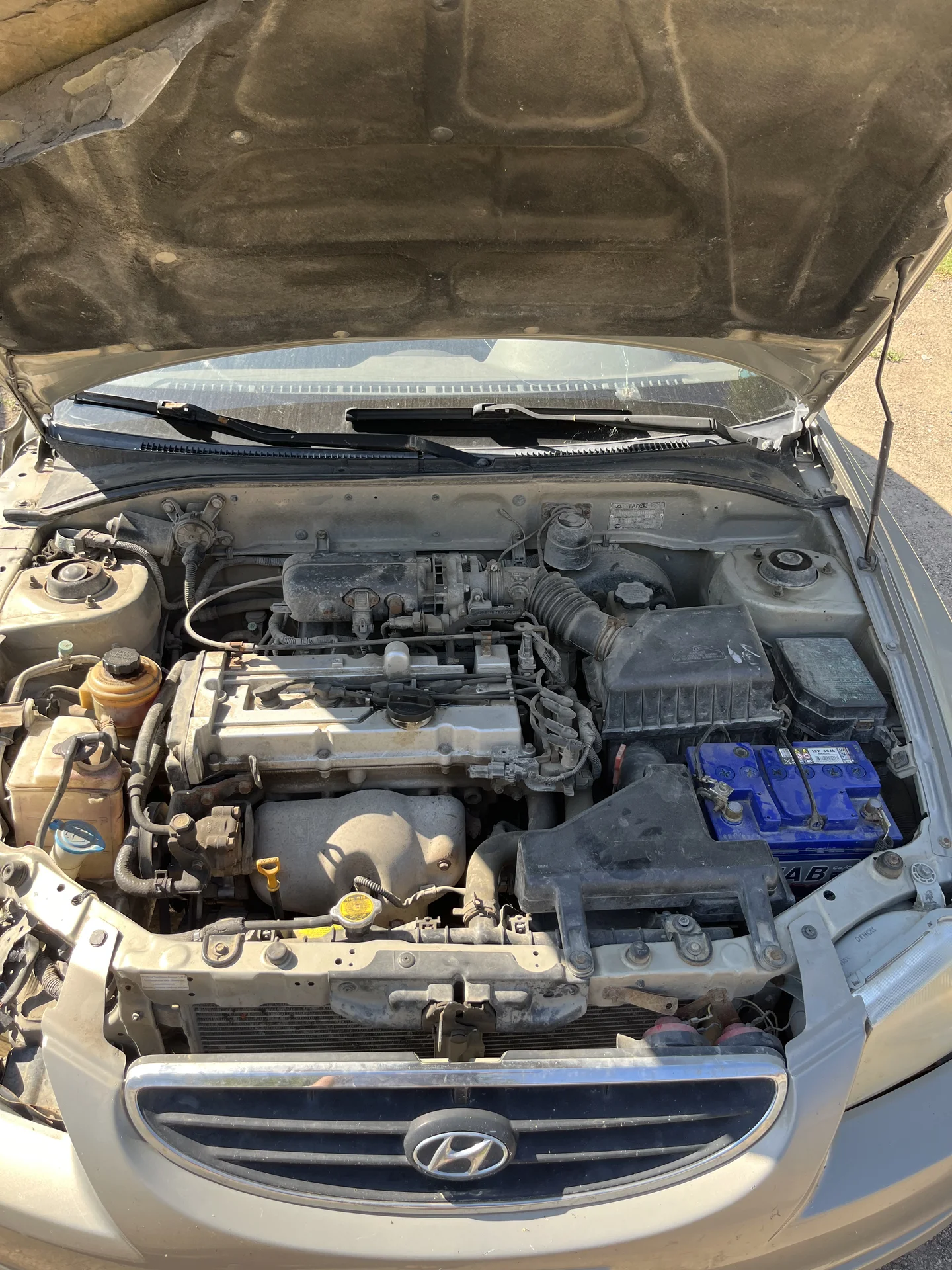 в разборе Hyundai Accent - миниатюра 5