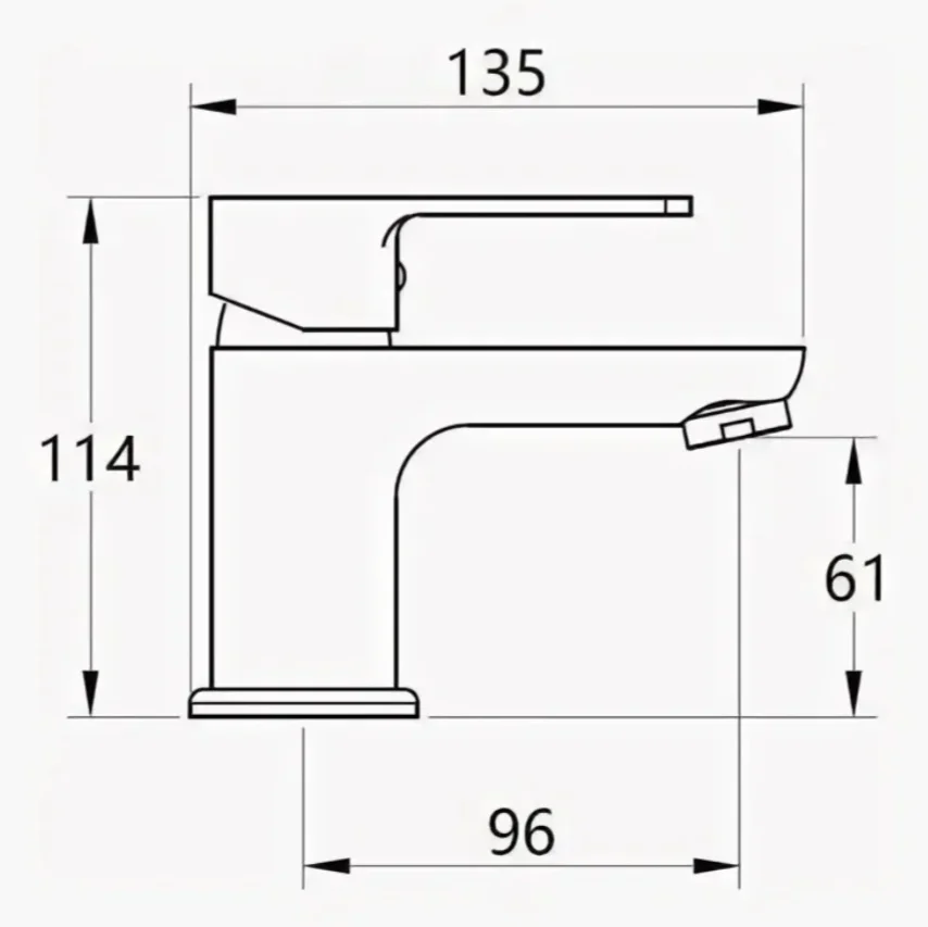 Смеситель для раковины DP26 - миниатюра 2