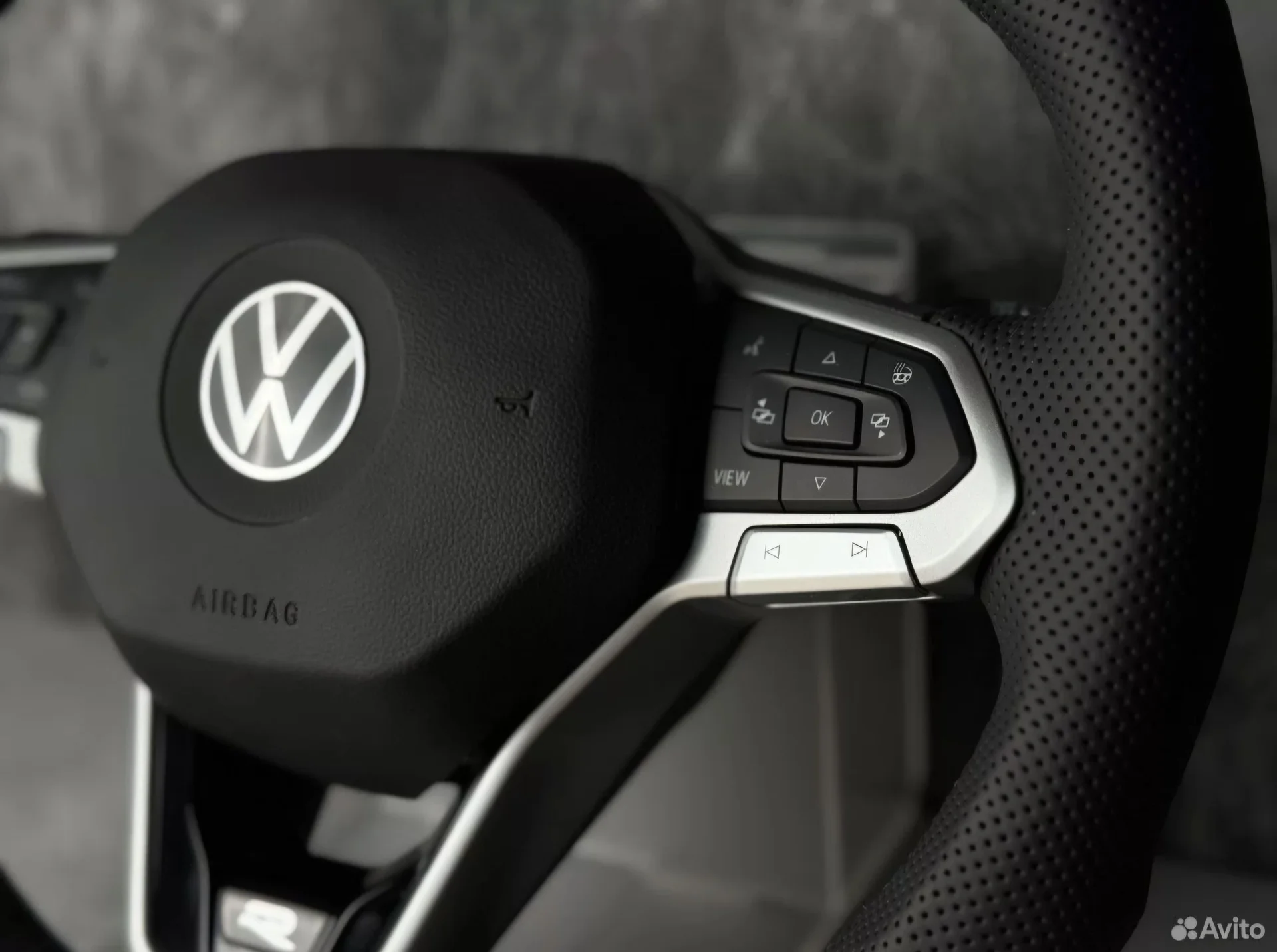 Руль Volkswagen подогрев / лепестки / GRA - миниатюра 3