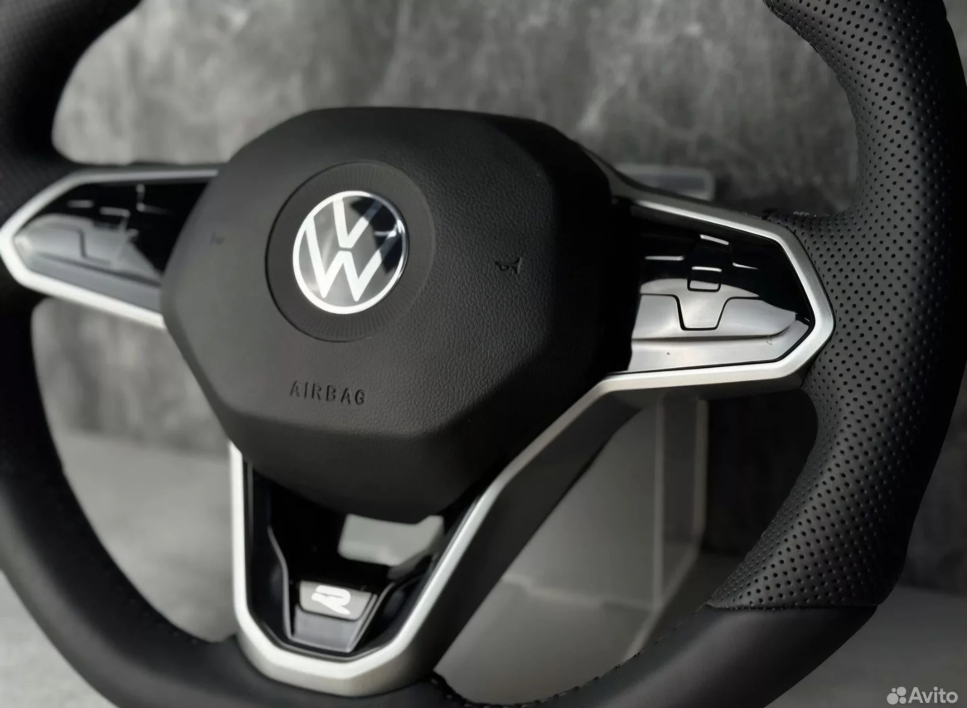 Сенсорный руль volkswagen подогрев/лепестки - миниатюра 2