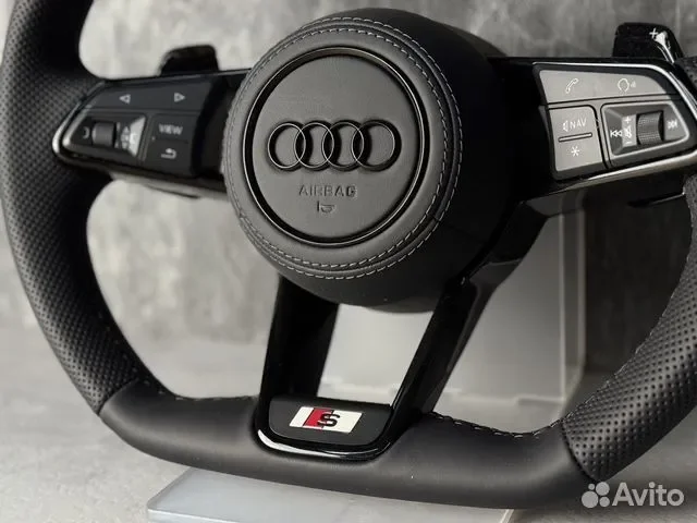 Руль audi TT R8 стиль - миниатюра 4