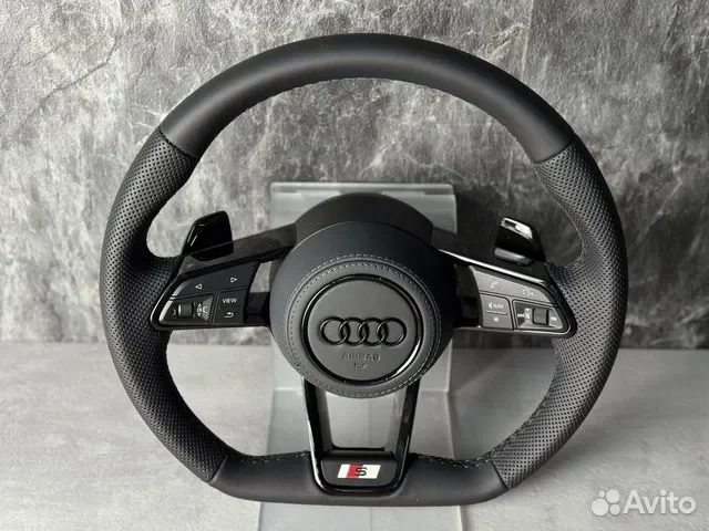 Руль audi TT R8 стиль - миниатюра 5