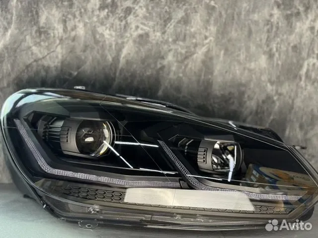 Фары volkswagen golf 6 - миниатюра 4