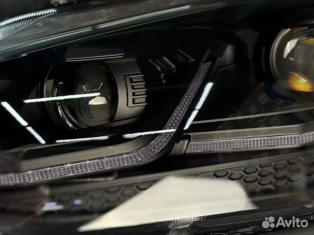 LED фары volkswagen golf 7 black - миниатюра 3