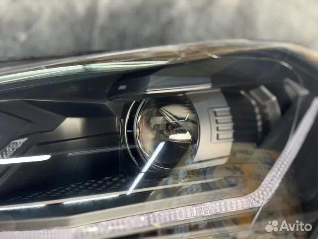 LED фары volkswagen golf 7 black - миниатюра 6