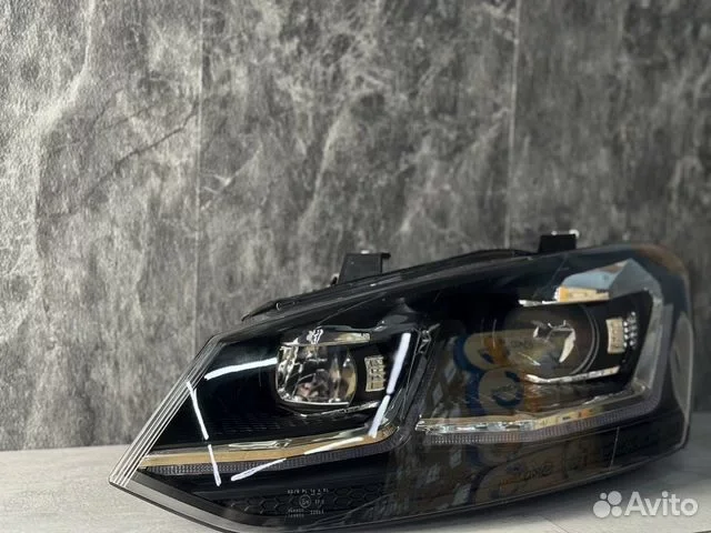 LED фары для volkswagen polo - миниатюра 4