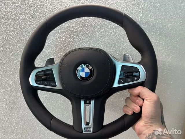 Руль подогрев+вибро BMW G20 G30 G01 G07 G05 G06 - изображение 1